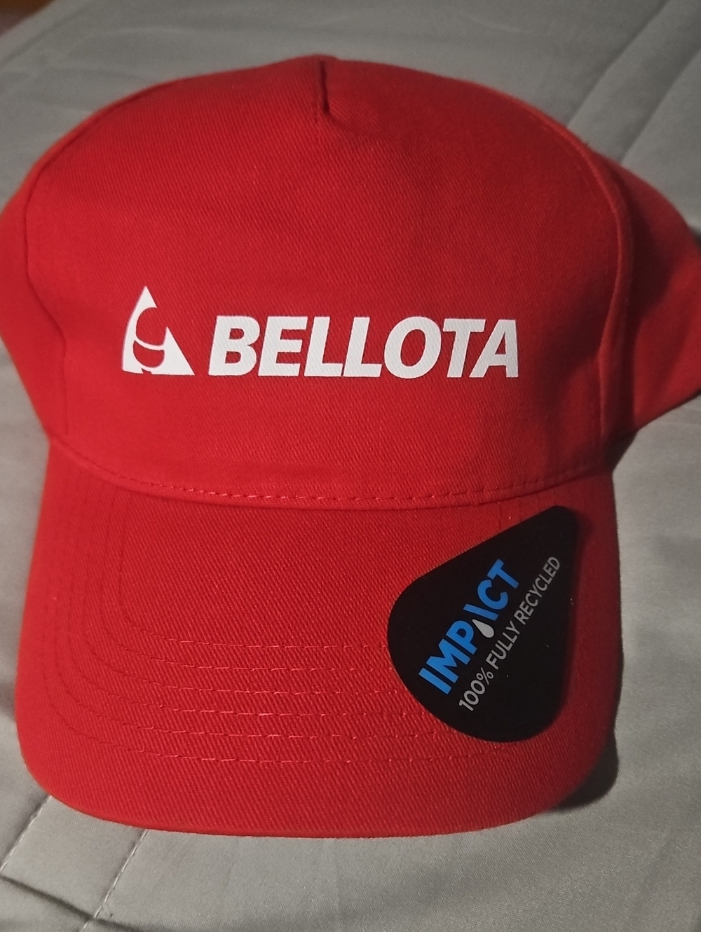 Pact Red Bellota Logo Baseball Cap